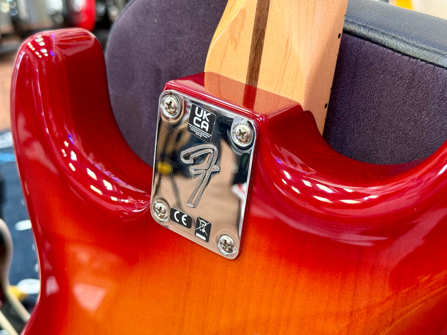 🔥2022🔥 Fender Player Plus Top Stratocaster~ Aged Cherry Burst~ Mexican Strat!