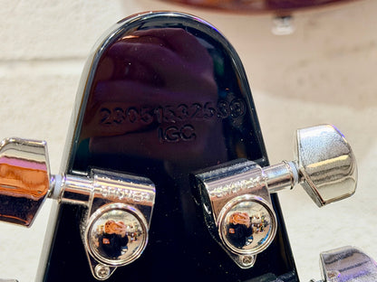 🔥MINT🔥 Epiphone Kirk Hammett 1979 Flying V Ebony~ Inspired By Gibson~ Hard Case