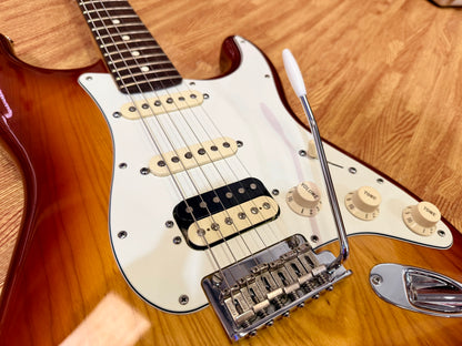 🇺🇸 2015 Fender American Standard Stratocaster HSS Shawbucker~ Sienna Sunburst!