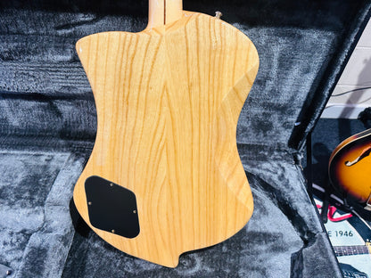 🌟MINT🌟 D'Angelico Ludlow Deluxe~ Swamp Ash Natural~2018~ Hard Case~MUST SEE 🌟