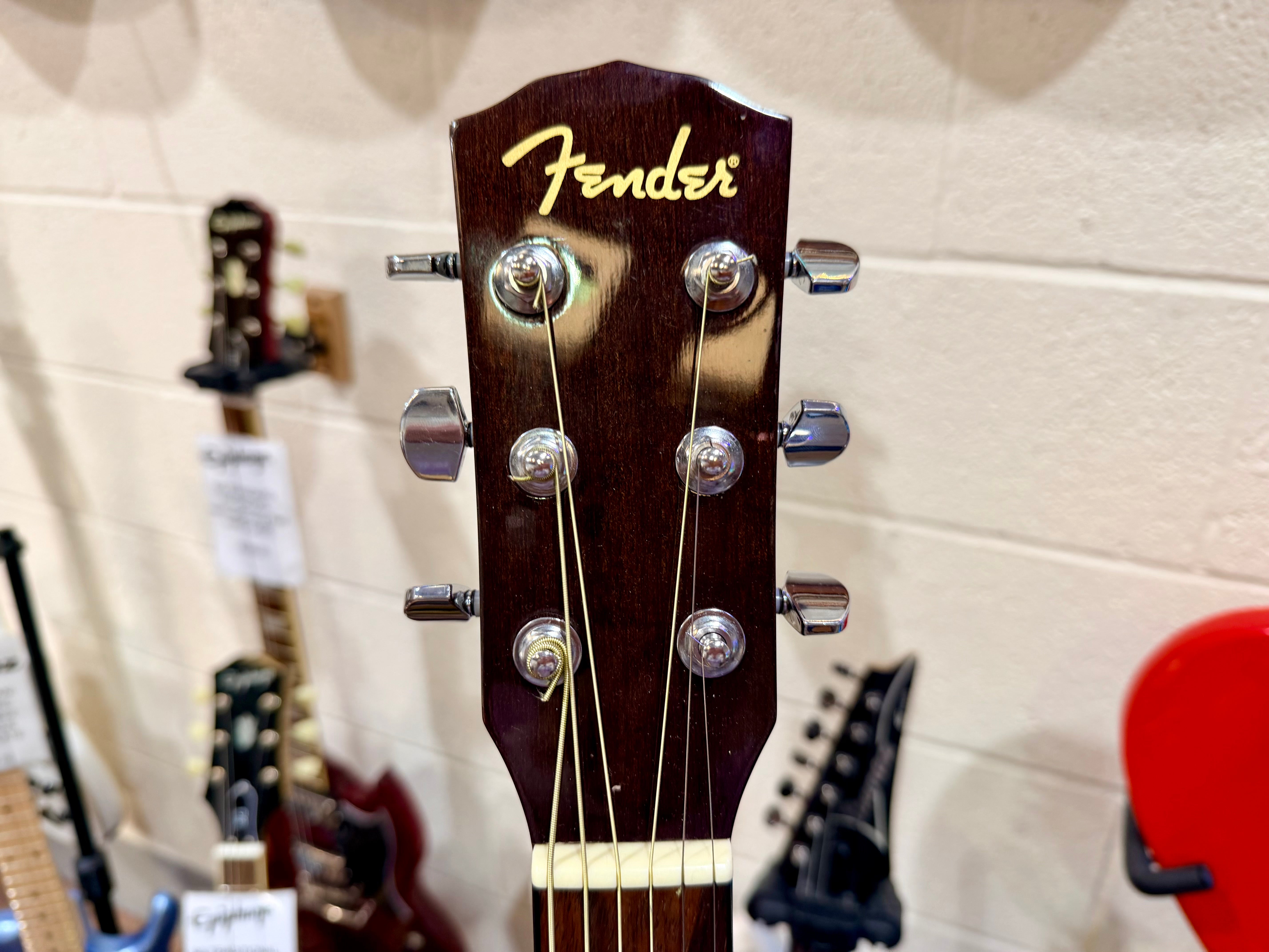 🌟PERFECT STARTER🌟 Fender CD-60 Dreadnought Acoustic Guitar~ Natural Gloss!