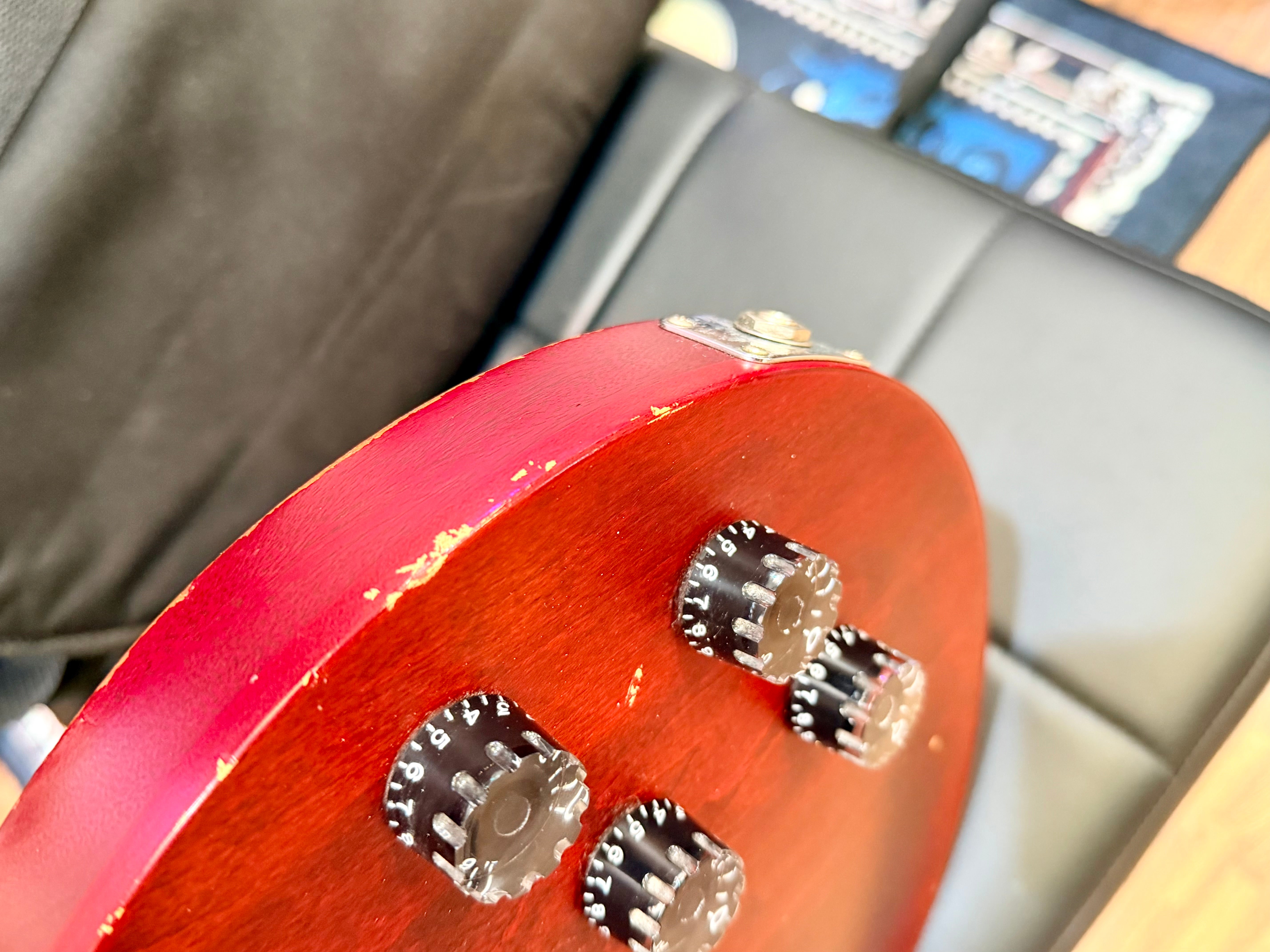 🔥2014🔥 Gibson Les Paul Melody Maker 120th Anniversary~ Worn Cherry~ P90s + Bag