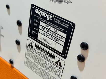 🍊 Orange Crush  35rt Guitar Combo Amplifier~ 35w Amp~ 2 Channel 🍊