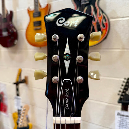 🌟NEW 2025🌟 Cort CR200 Gold Top Les Paul Cutaway Electric Guitar~ Classic Rock!