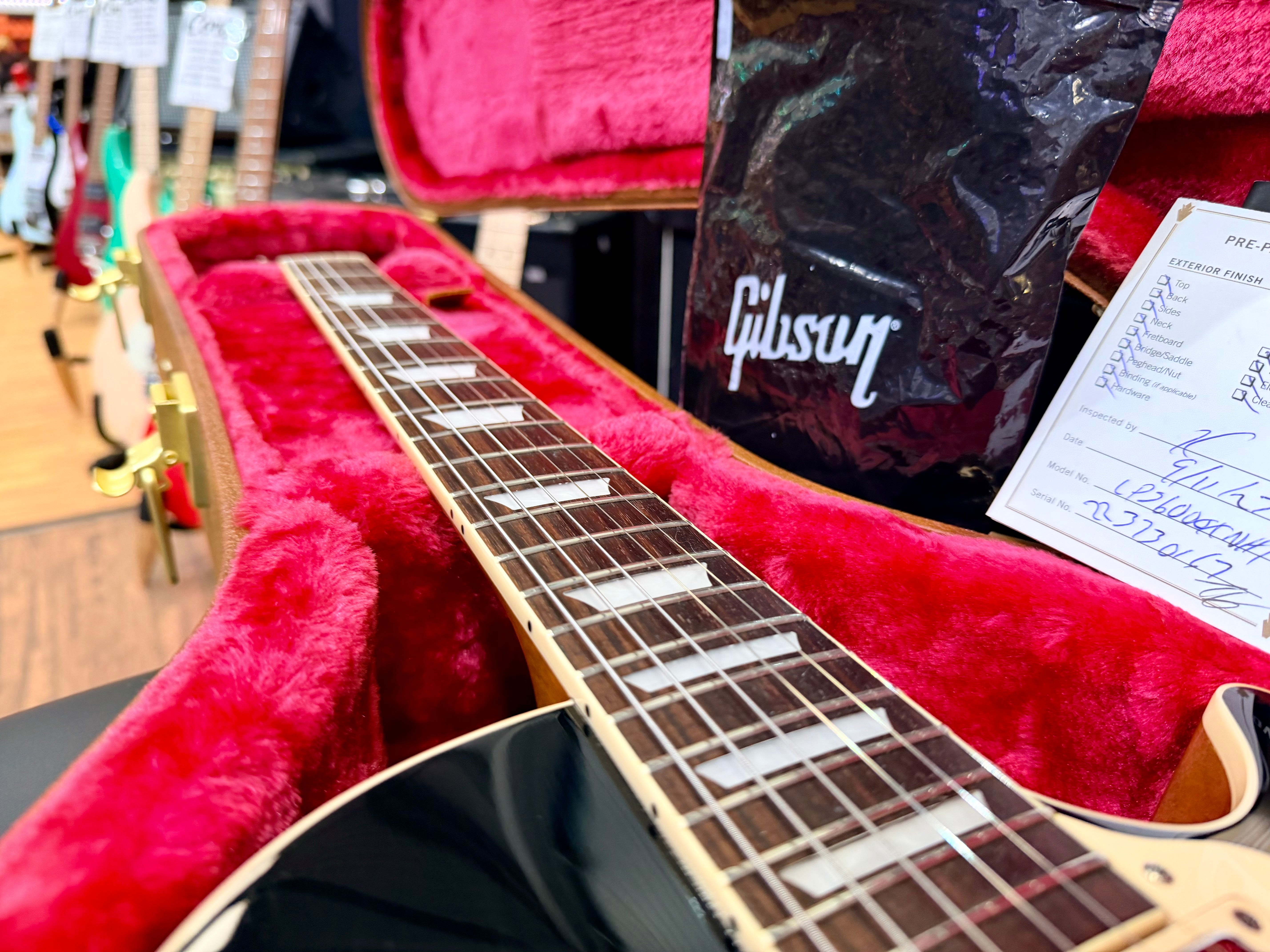 🔥2023🔥 Gibson Les Paul Standard 60s Plain Top Ebony~ Seymour Duncan/Killswitch