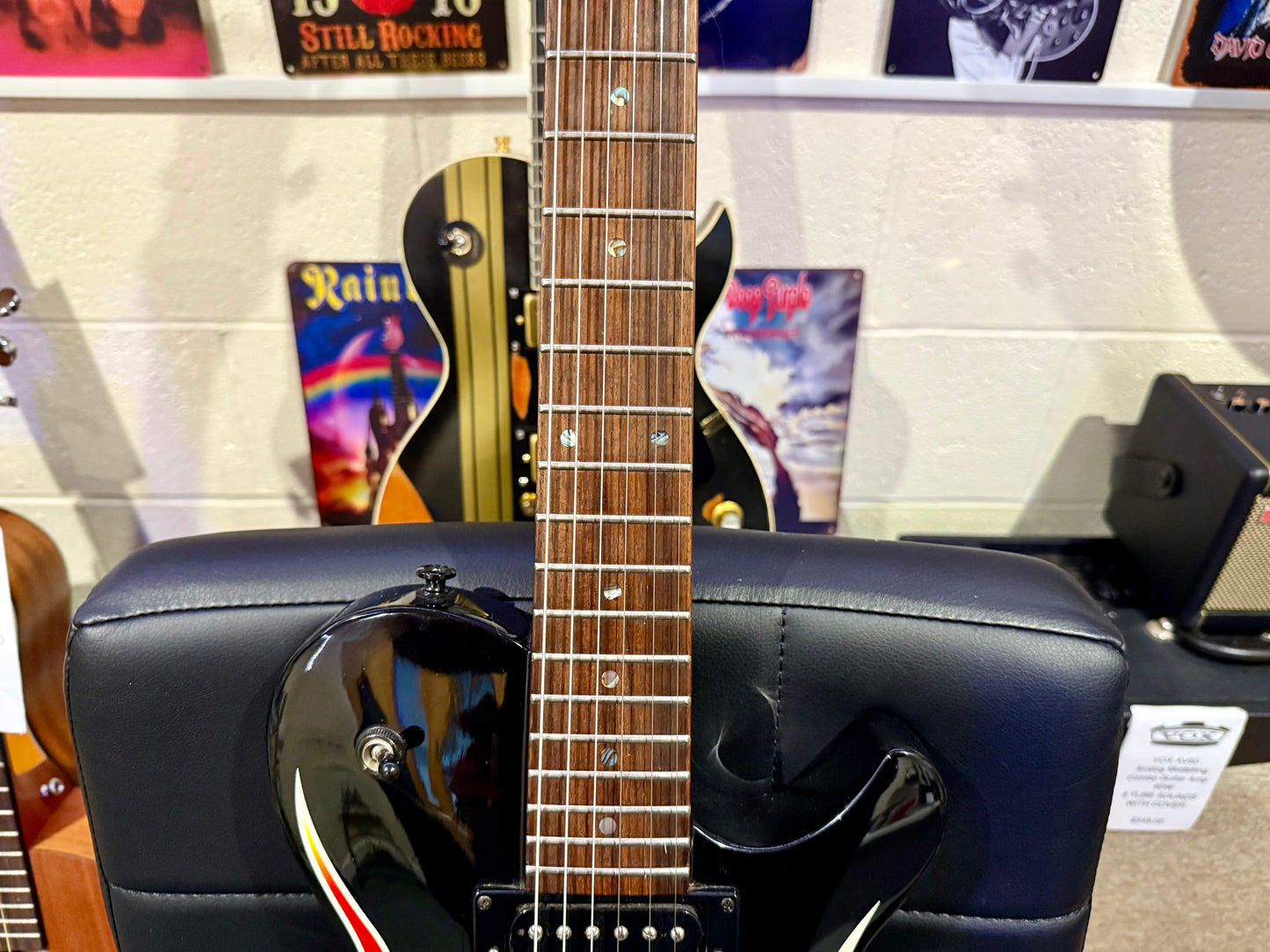 🔥 Dean Dragster Evo~ Electric Guitar~ Made in Korea~ New Strings & Set Up! 🔥