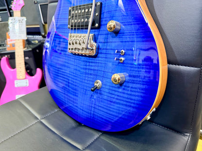 ✨ PRS 35th Anniversary SE Custom 24-08 Electric Guitar in Faded Blue Burst ✨