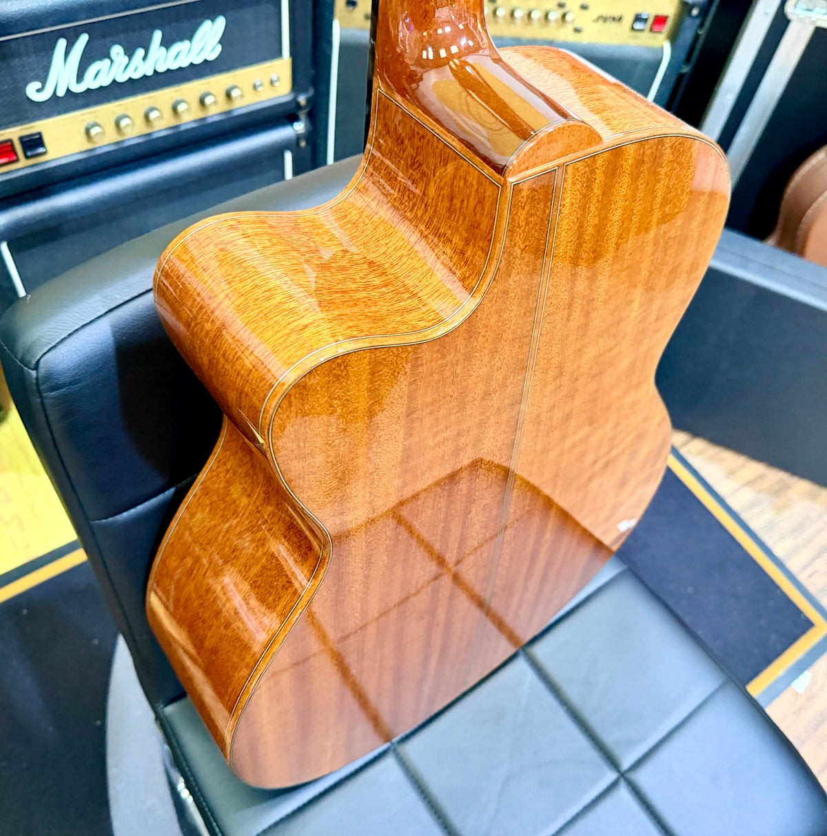 ✨NEW✨ Duke GA-MC-Cut-Solid-Air~ All Solid Electro Acoustic Guitar~ Ebony + Cedar