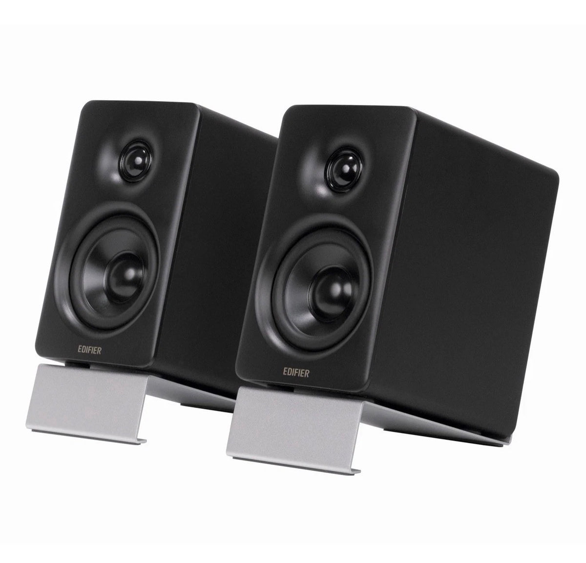Edifier M60 Hi-Res Black Active Bookshelf BT Studio Speakers/Monitors with Stands
