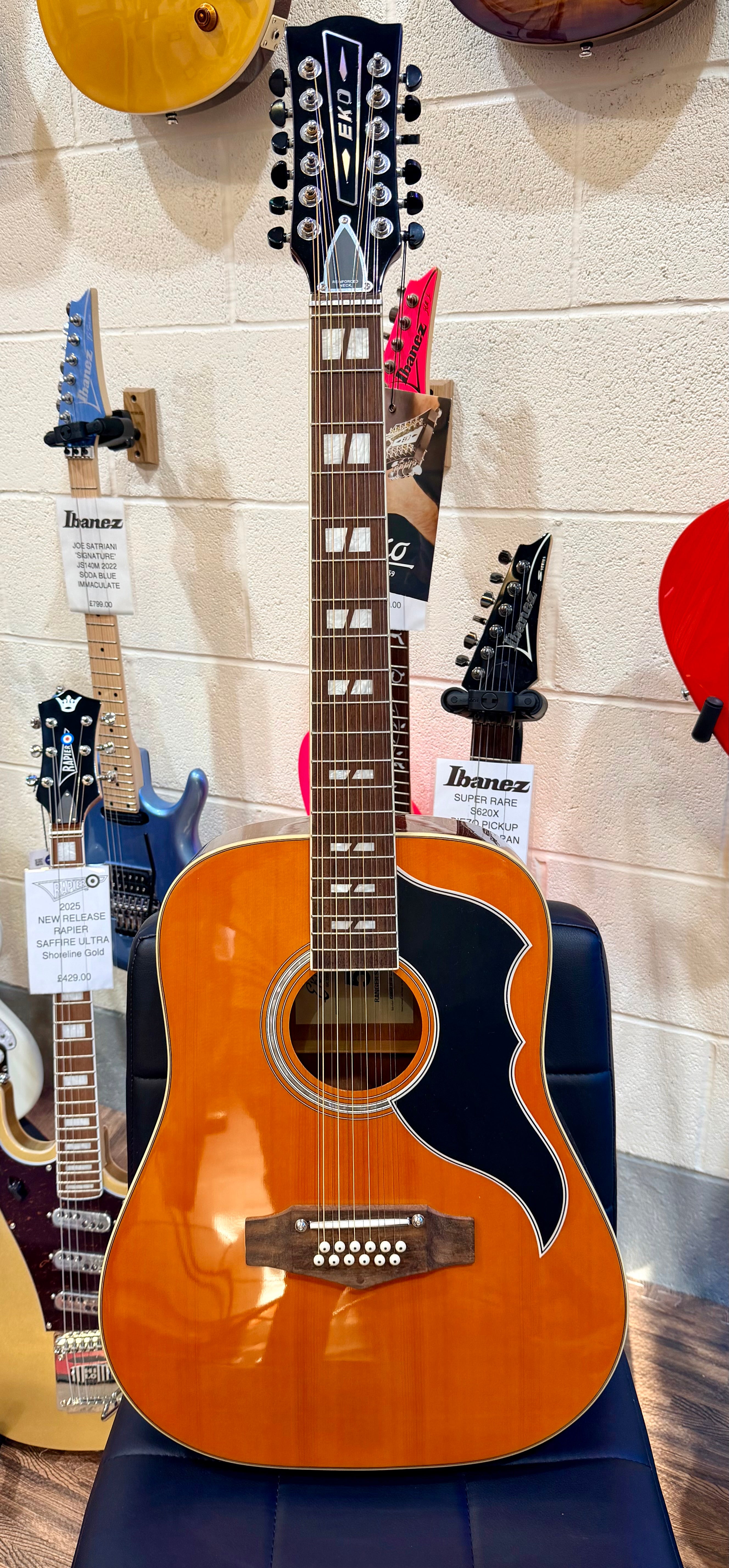 🌟NEW🌟 EKO Ranger 5~ 12 String Acoustic Guitar~ XII VR~ Natural Gloss Finish!