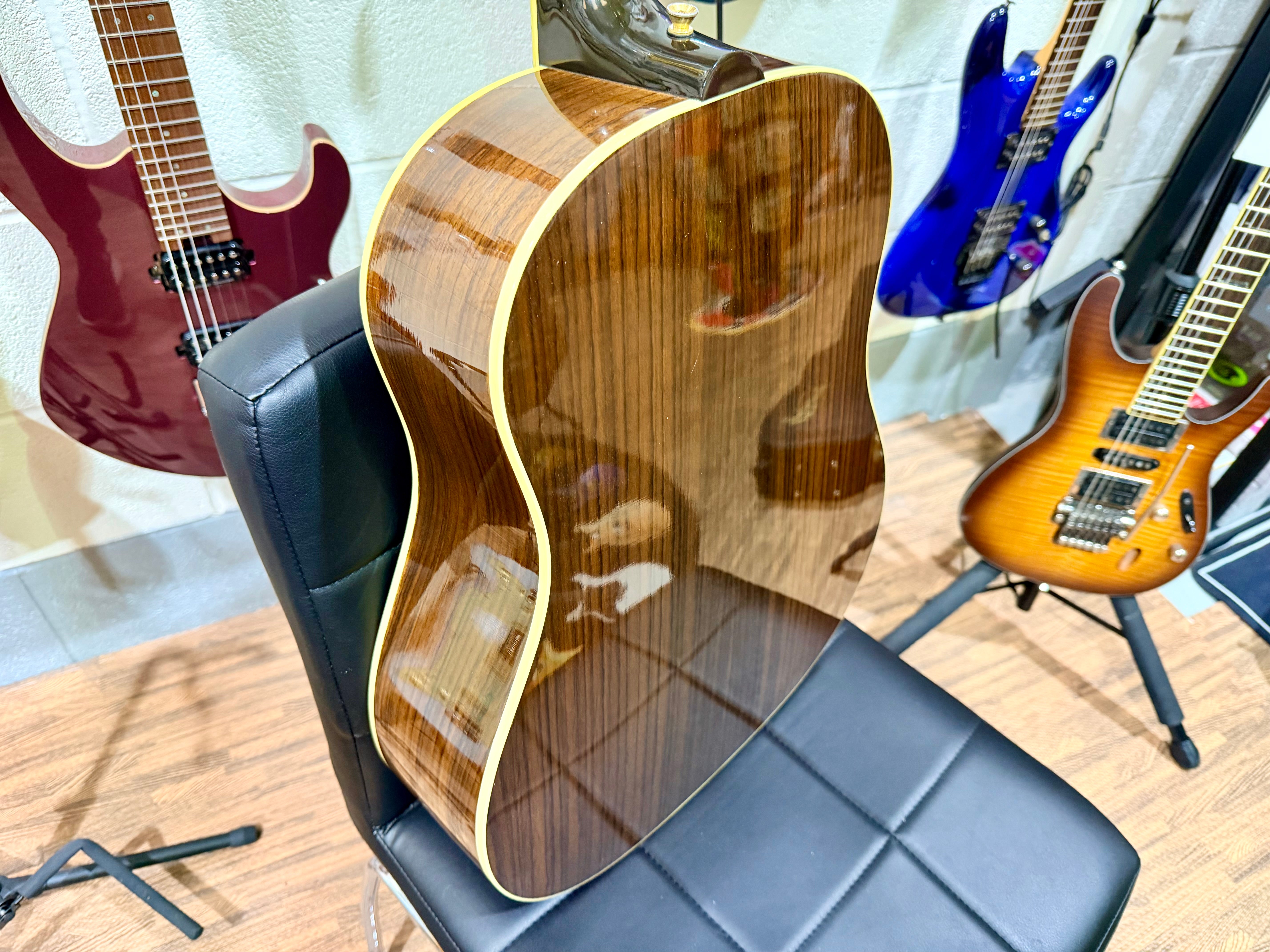 ⭐2011⭐ Gibson J-45 Custom Acoustic Guitar~ Rosewood~ Seymour Duncan SA-6 Pickup!