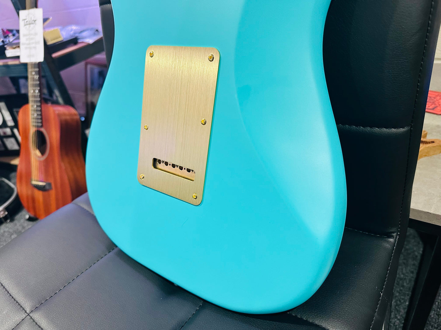 🌟 Fender Squier 40th Anniversary Stratocaster Vintage Edition Seafoam Green 🌟
