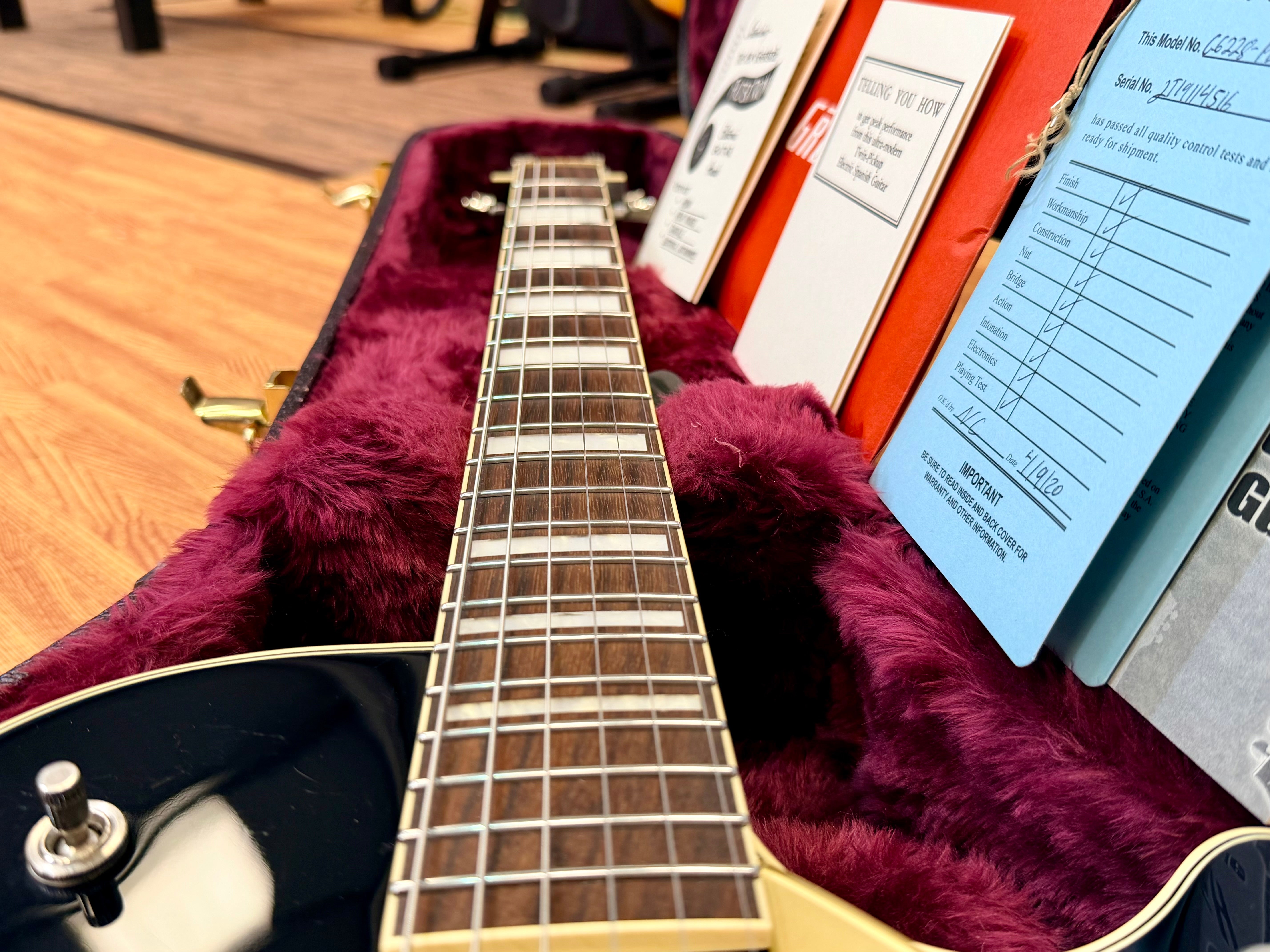 ✨2019✨ Gretsch G6228 Players Edition Jet BT V-Stoptail Black~ MIJ Japan + Case!