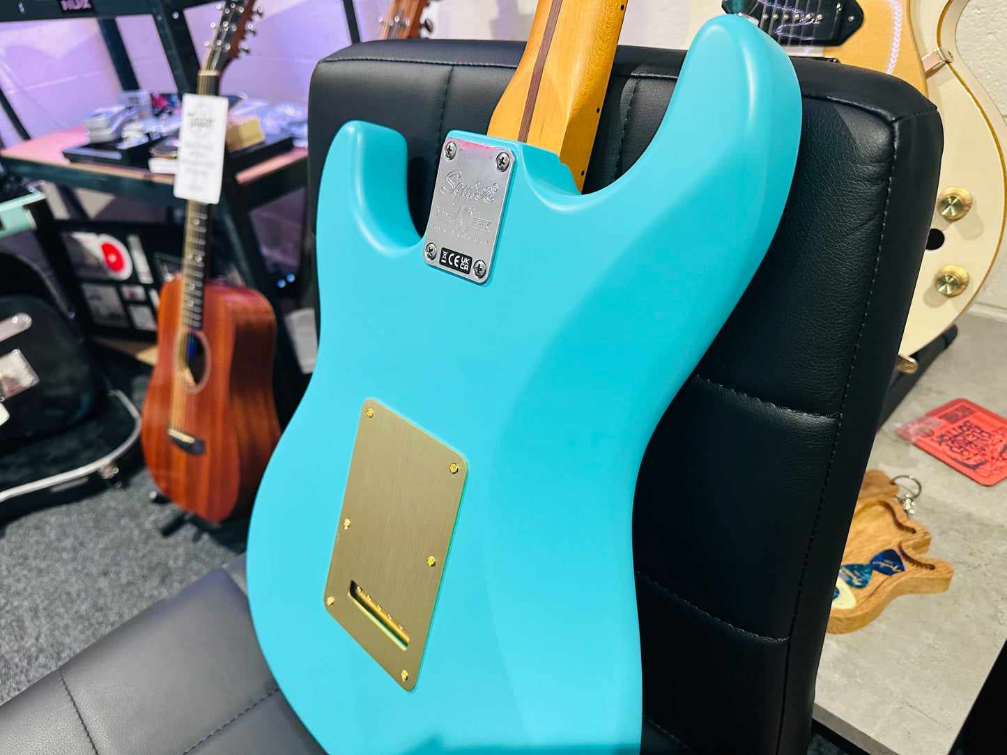 🌟 Fender Squier 40th Anniversary Stratocaster Vintage Edition Seafoam Green 🌟
