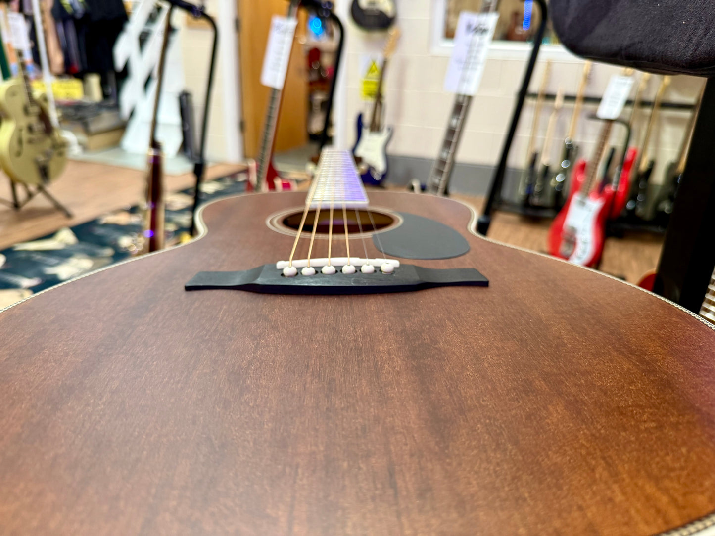 🦅 MINT 2020 🦅 PRS SE P20E Tonare Parlor~Electro Acoustic~ Satin Mahogany + Bag