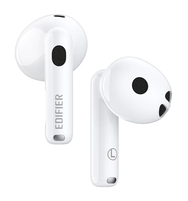 Edifier W220T True Wireless Semi-In-Ear Bluetooth Earbuds With Snapdragon Sound & Mic - White