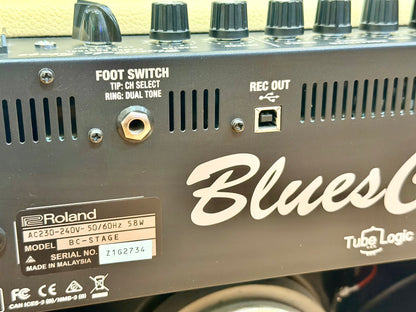 Roland Blues Cube Stage 60 Guitar Amplifier~ Tube Logic Valve 60w Combo Amp 🎸