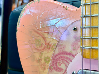 ✨2018✨ Nash Guitars T-68 Pink Paisley Telecaster Relic~ Lollar Pickups + Case!