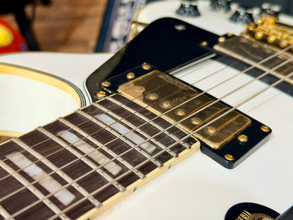 🔥NEW🔥 Vintage V100 ReIssued Electric Guitar – Arctic White Les Paul V100AW!