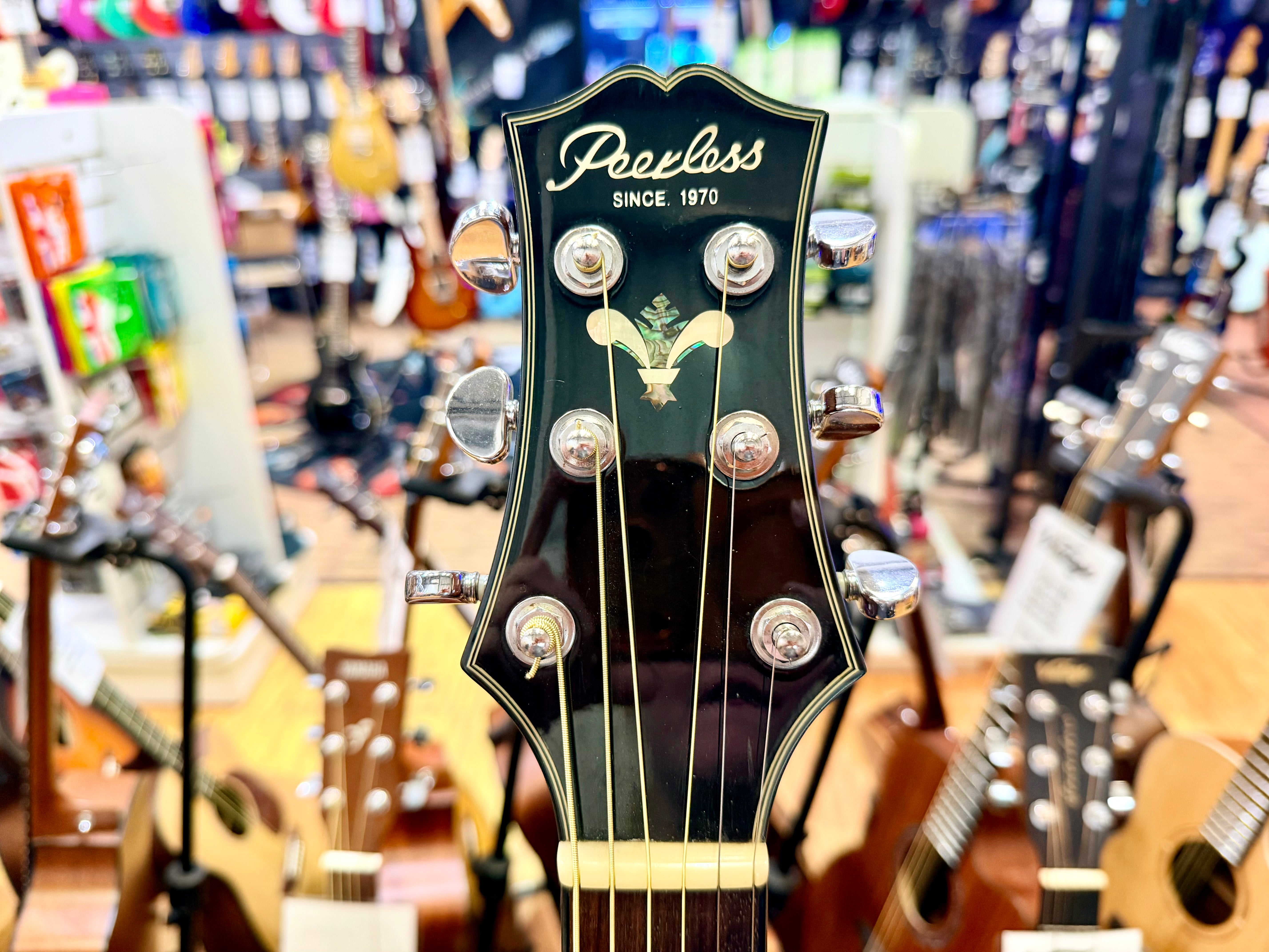 ✨2008✨ Peerless PD-60 Dreadnought Electro Acoustic Guitar~ Korea AAA All Solid!