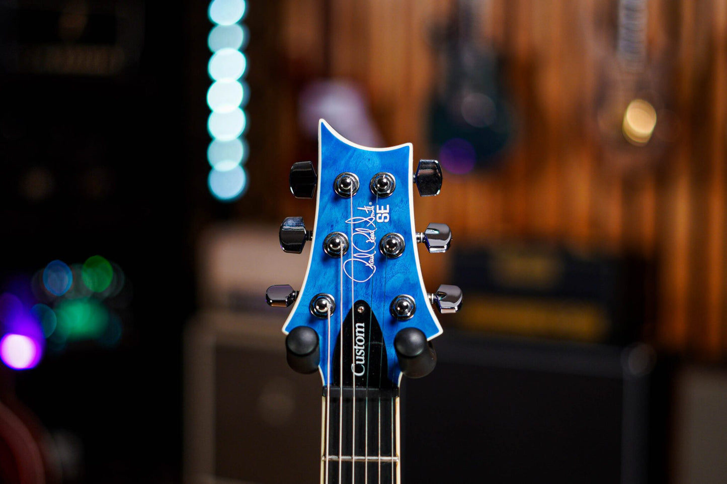 🌟MINT 2024🌟 PRS SE Custom 24-08 Quilt Maple Top Lake Blue~ Coil Split~ Gig Bag!