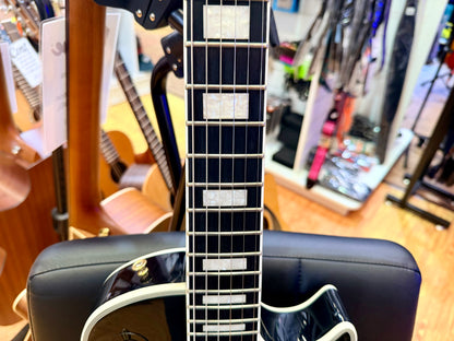 🔥2018🔥 Edwards E-LP-105CD Les Paul Custom Ebony~ Made In Japan ‘ESP’ MIJ + Bag