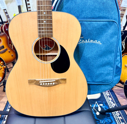 🔥MINT 2024🔥 Eastman PCH1-OM Acoustic Guitar~ Natural~ Solid Top~ Gig Bag!