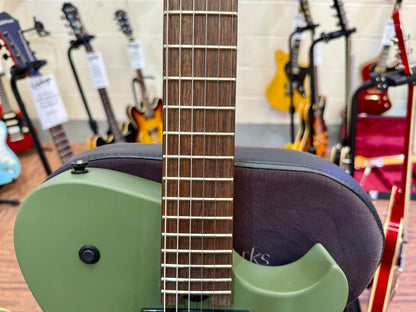 🔥2025 NEW RELEASE🔥 Manson Meta Series Matt Bellamy MBM-2H~ Satin Olive Green!
