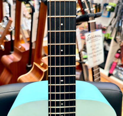 ✨EX-DEMO✨ Blue Lava Touch Smart Guitar Aqua/Mint Green~ 36” Electro-Acoustic!