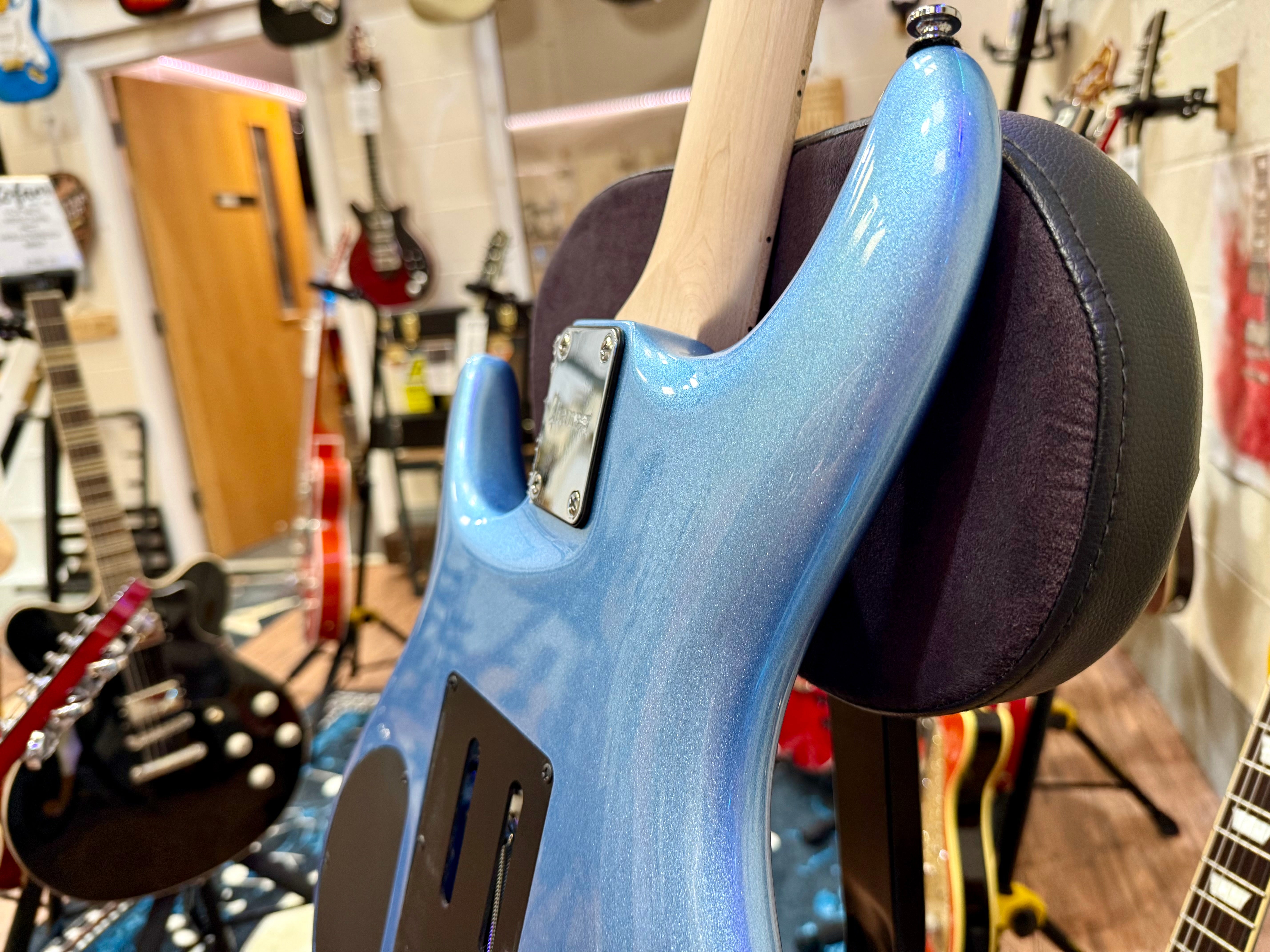 🔥MINT 2022🔥 Ibanez Signature JS140M Joe Satriani Soda Blue~ Edge Zero~ Ex-Demo