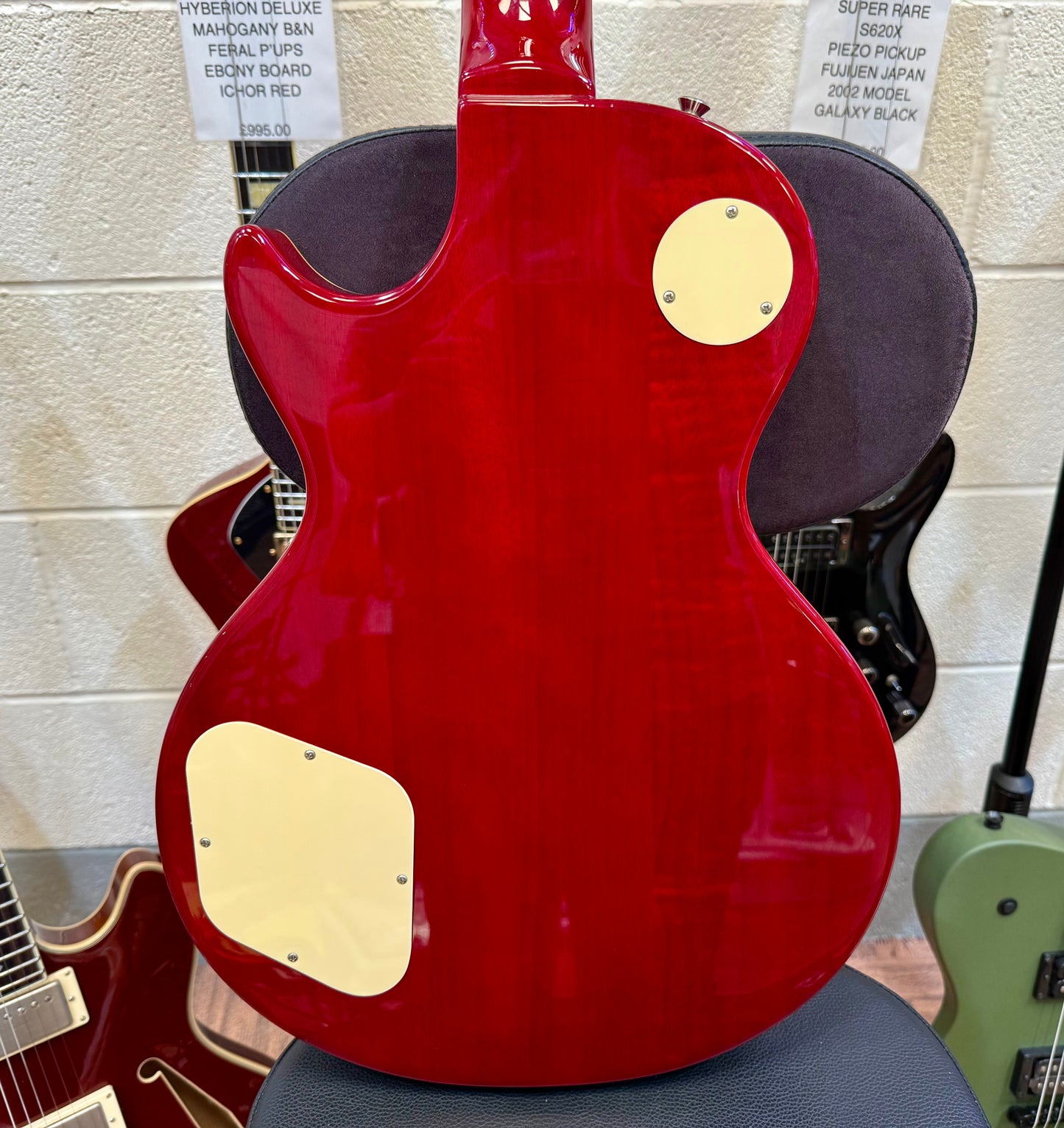 🌟2018🌟 Fernandes Burny Super Grade Les Paul Electric Guitar~ Cherry Sunburst!
