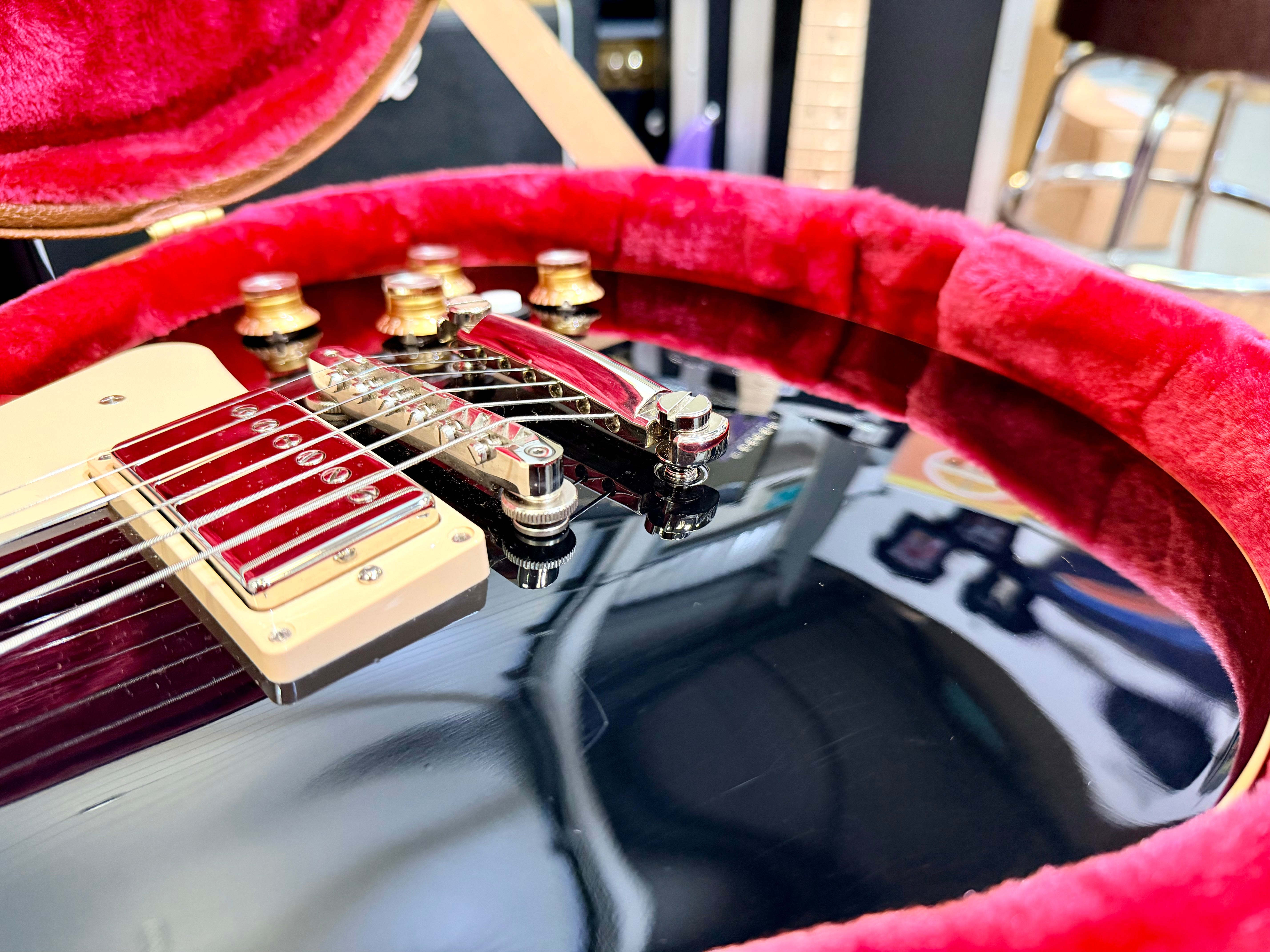 🔥2023🔥 Gibson Les Paul Standard 60s Plain Top Ebony~ Seymour Duncan/Killswitch