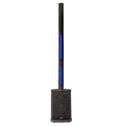 🔈 KAM KMPA600 Tower Compact PA System with Lighting Bluetooth MP3 Mic USB 🔈