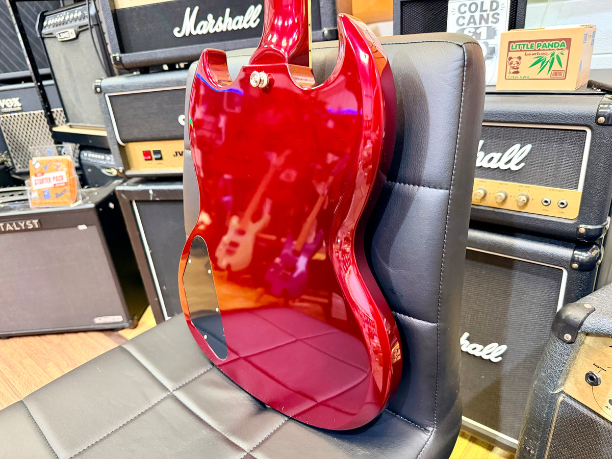 ✨2025✨ Epiphone SG Special P-90 Sparkling Burgundy + Hard Case~ MINT Condition