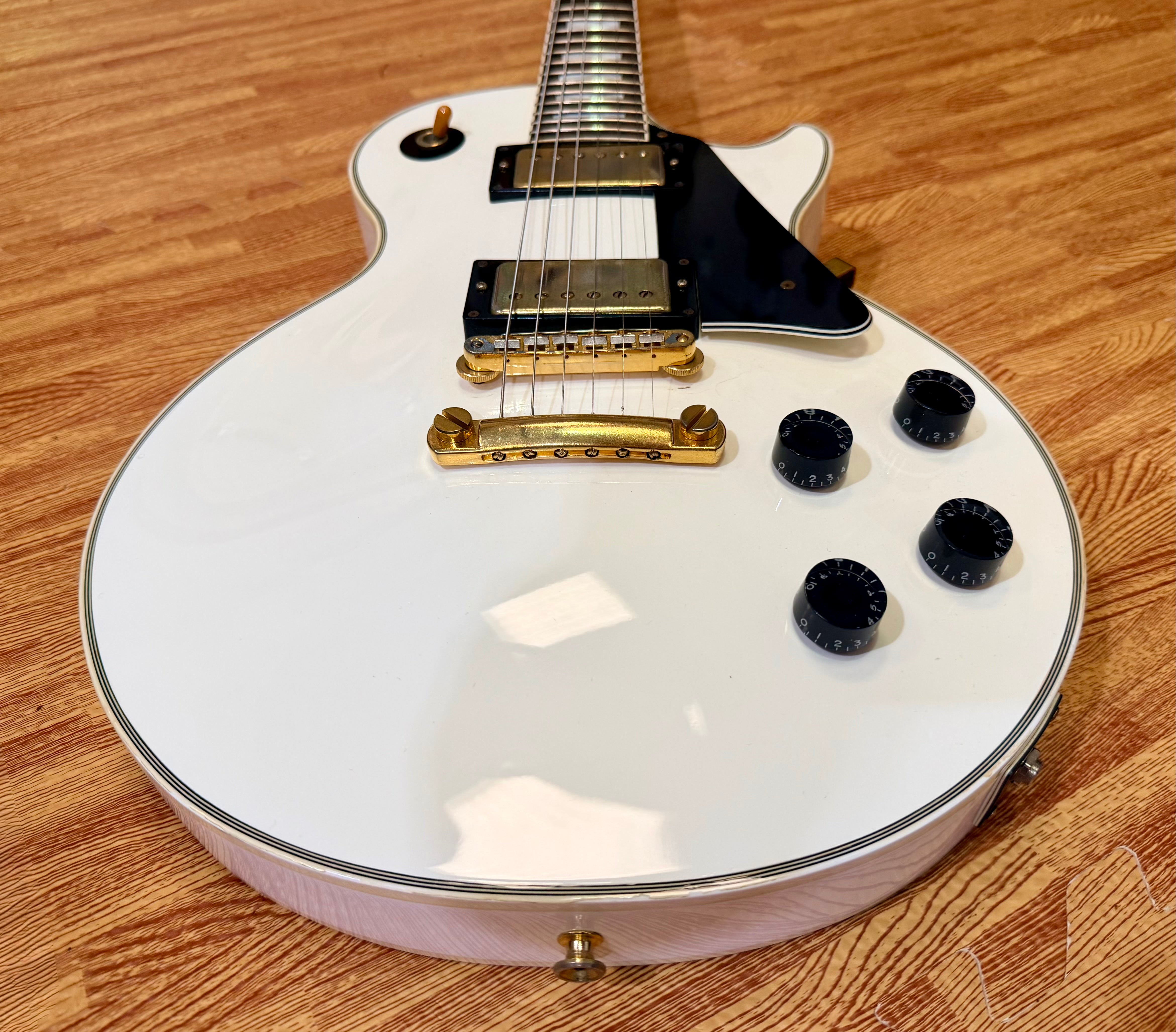 🇯🇵 1996 🇯🇵 Orville LPC-75 Alpine White 1996 MIJ Les Paul Custom~ Japan Import!