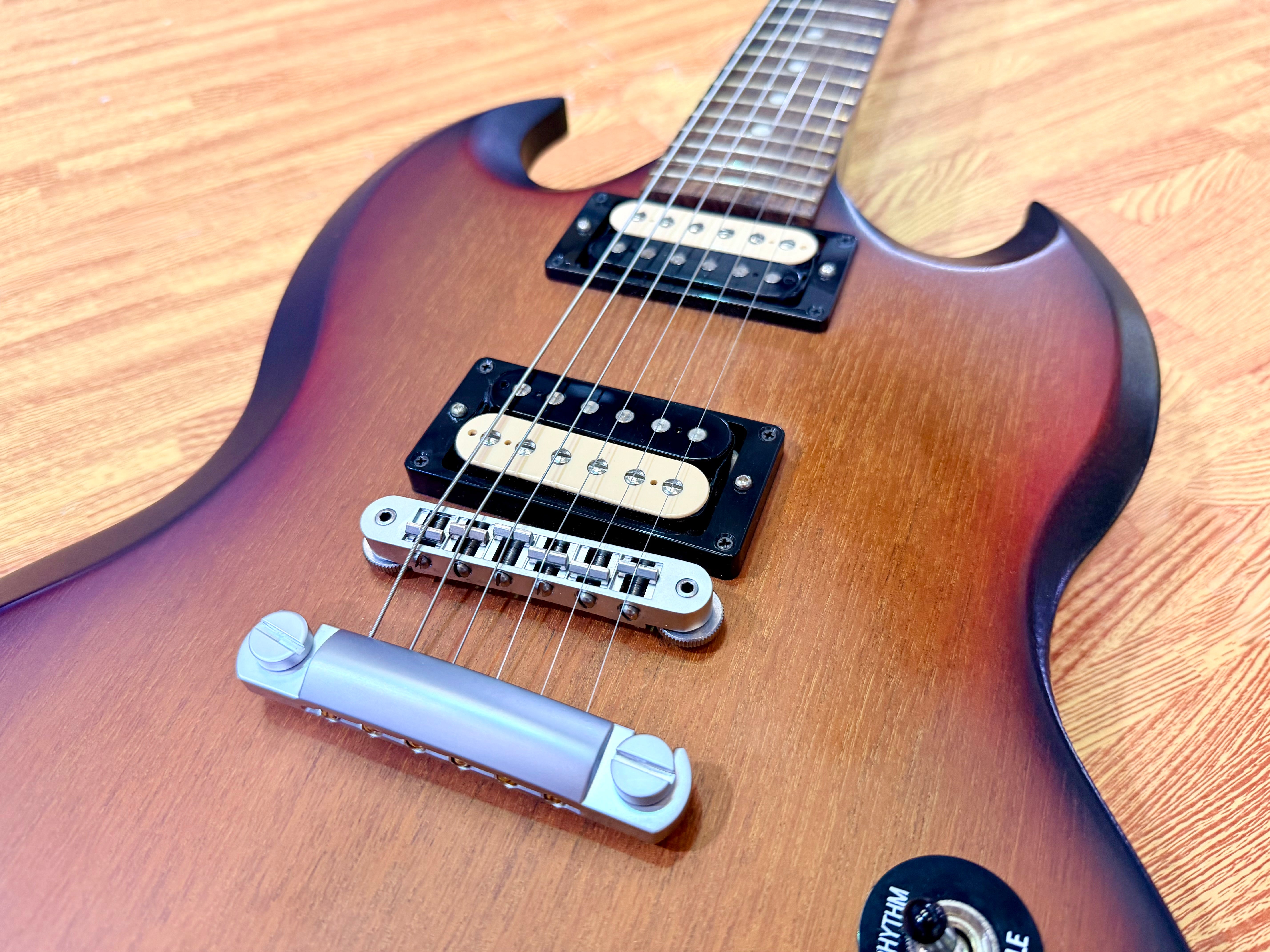 🔥2014🔥 Gibson SGM 120th Anniversary Edition ‘SGJ’ Fireburst Satin~ Min-ETune!