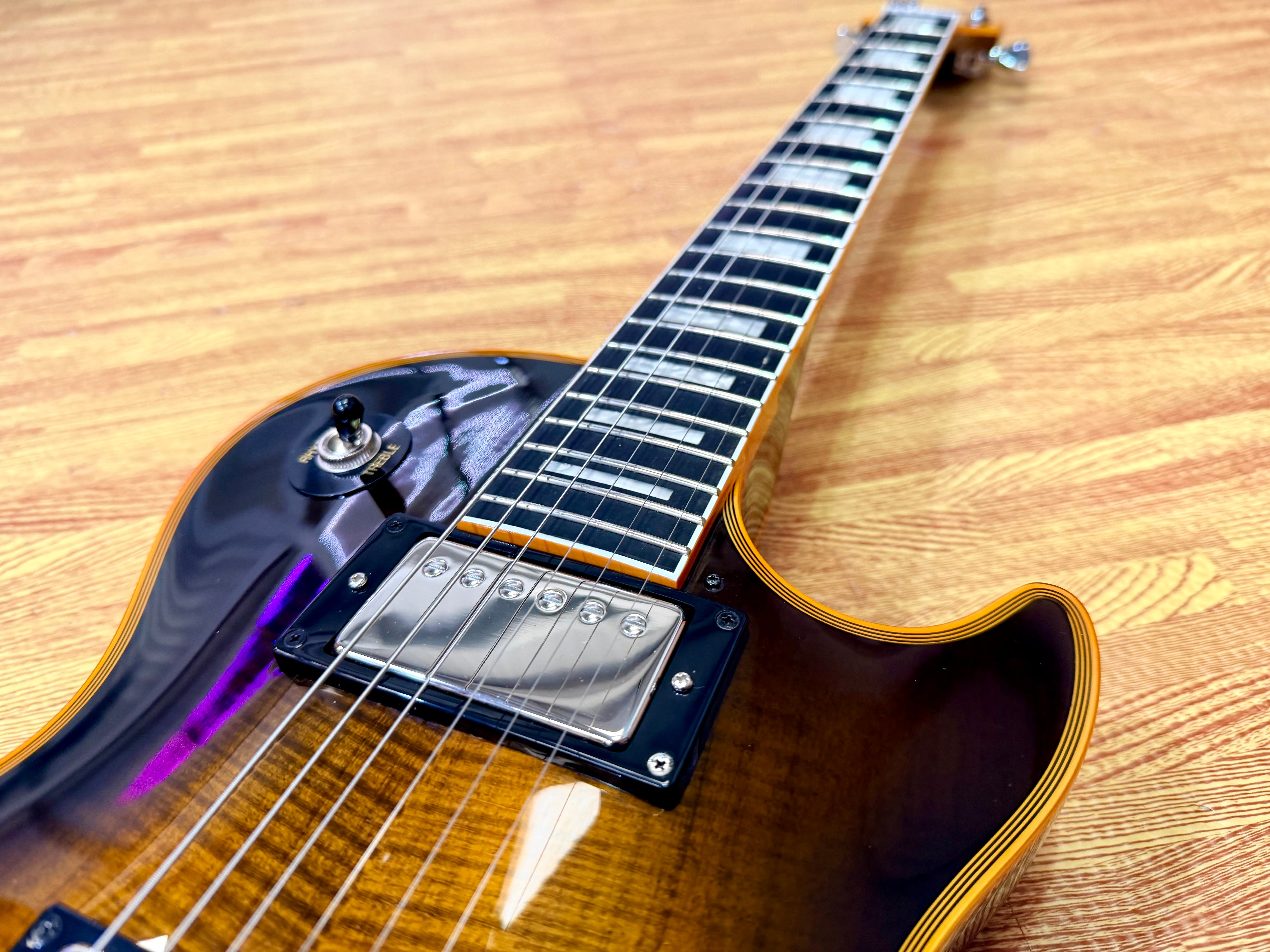 🔥2025🔥 Epiphone Les Paul Custom Widow Orange Burst~ Inspired by Gibson + Bag!