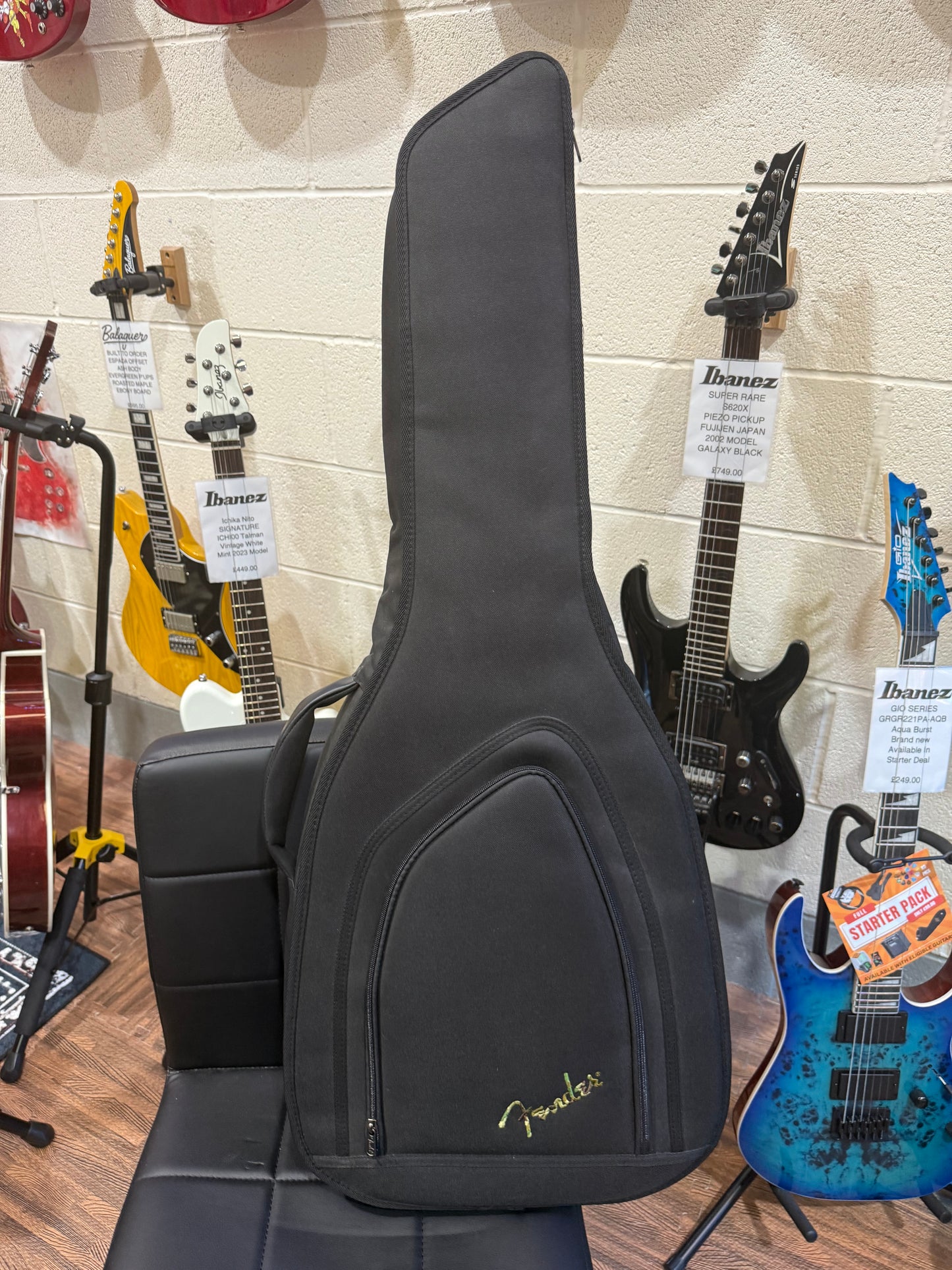 🔥MINT 2021🔥 Fender Joe Strummer Campfire Electro-Acoustic Guitar~ Matte Black!