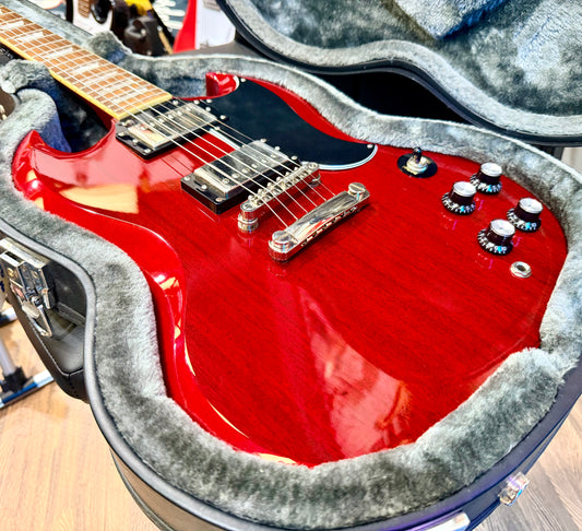 🍒2019 MINT 🍒 Epiphone SG Standard Pro~ Heritage Cherry Electric Guitar + Case!