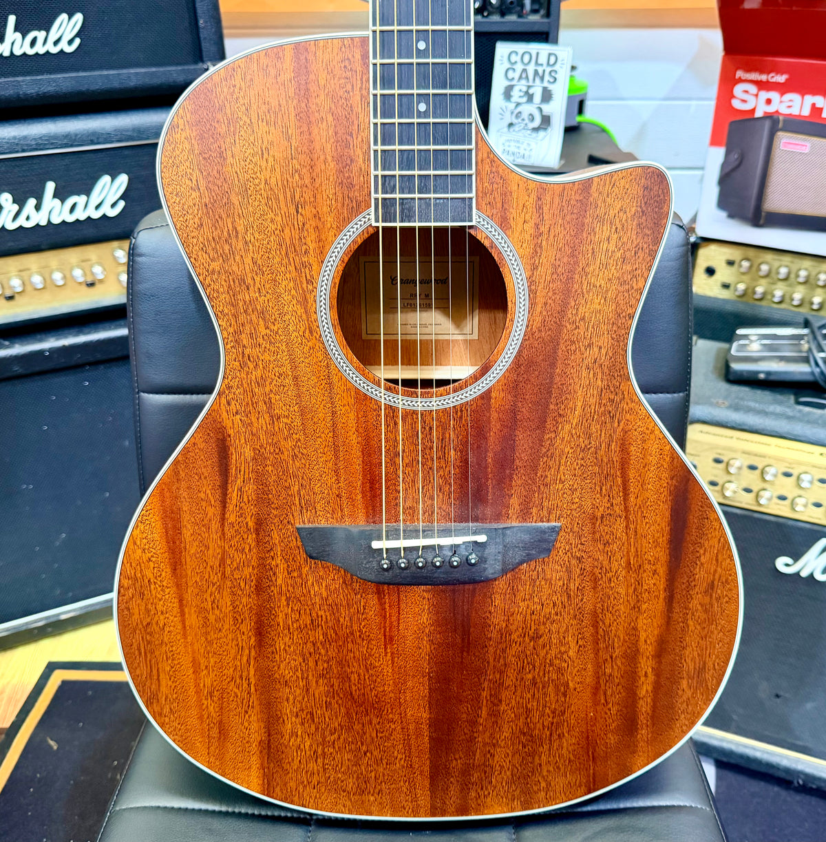 ✨ Orangewood Rey Mahogany Grand Auditorium Cutaway Acoustic Guitar + Gig Bag ✨