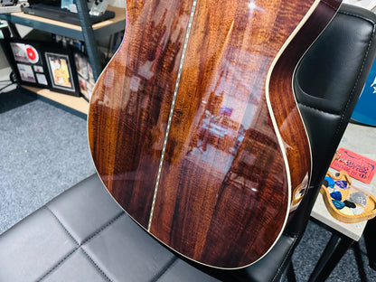 🌟BRAND NEW MODEL🌟 Vintage REVO ELEKTRA ~ Natural Silk Electro-Acoustic Guitar!