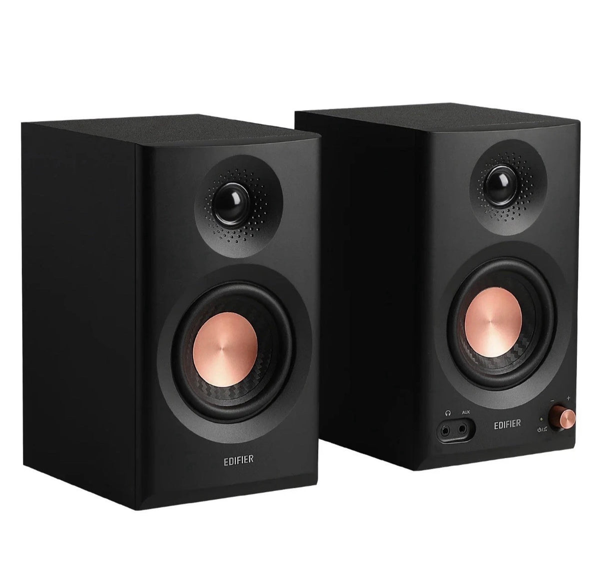 Edifier MR3 Hi-Res Black Active Bookshelf Studio TV/MAC/PC Speakers/Monitors