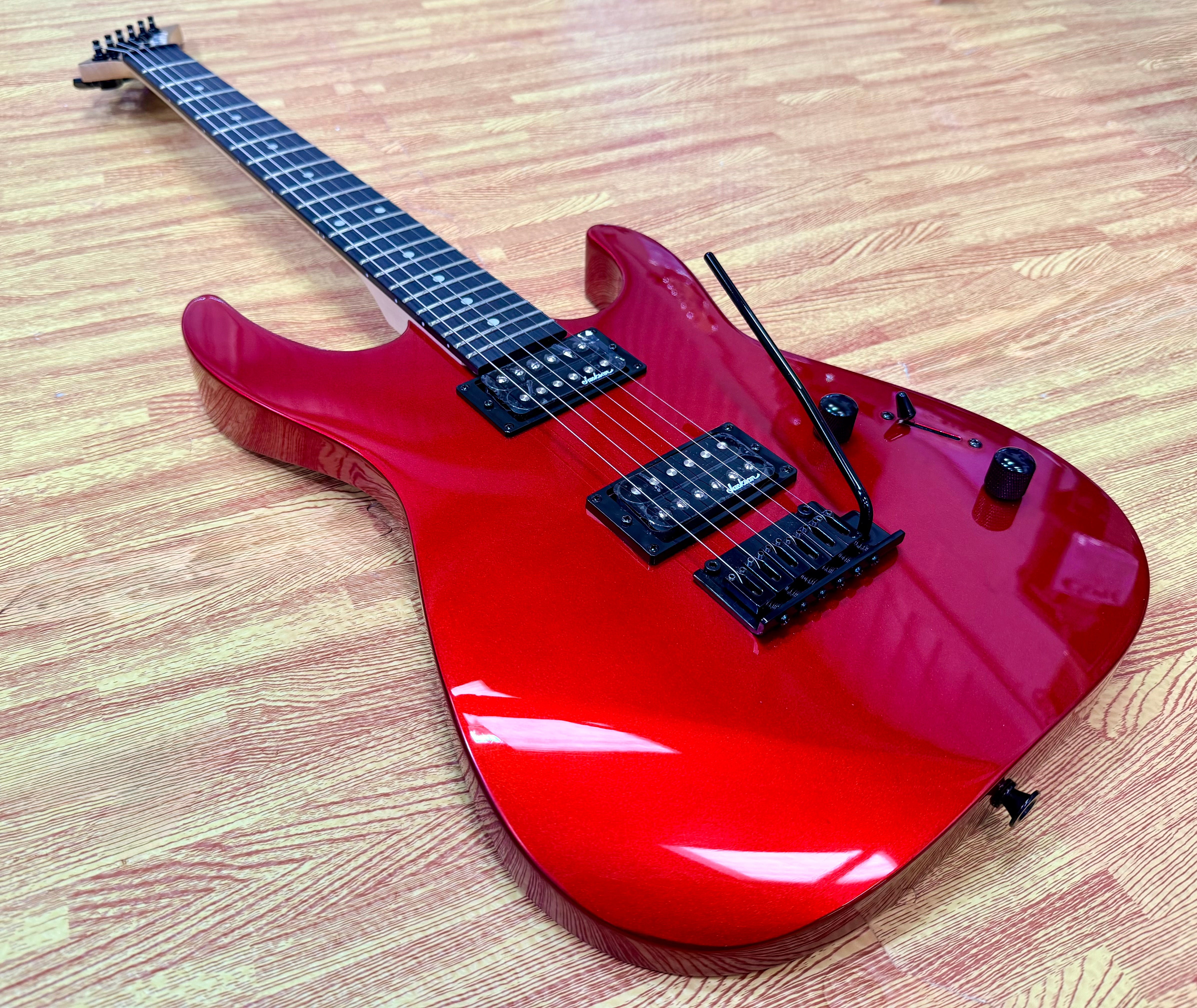 🔥NEW🔥 Jackson JS11 Dinky Metallic Red HH~ Electric Guitar Open Box!