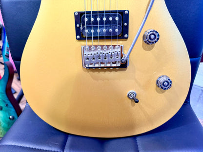 🌟NEW🌟 PRS SE CE24 Standard Satin~ Metallic Gold Electric Guitar~ Latest Model!