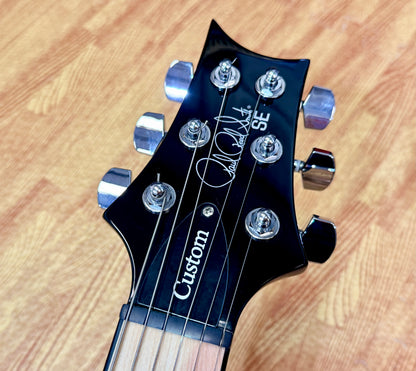 ✨RARE✨ PRS SE Custom 24 Roasted Maple Limited Edition~ Sapphire Turquoise + Bag
