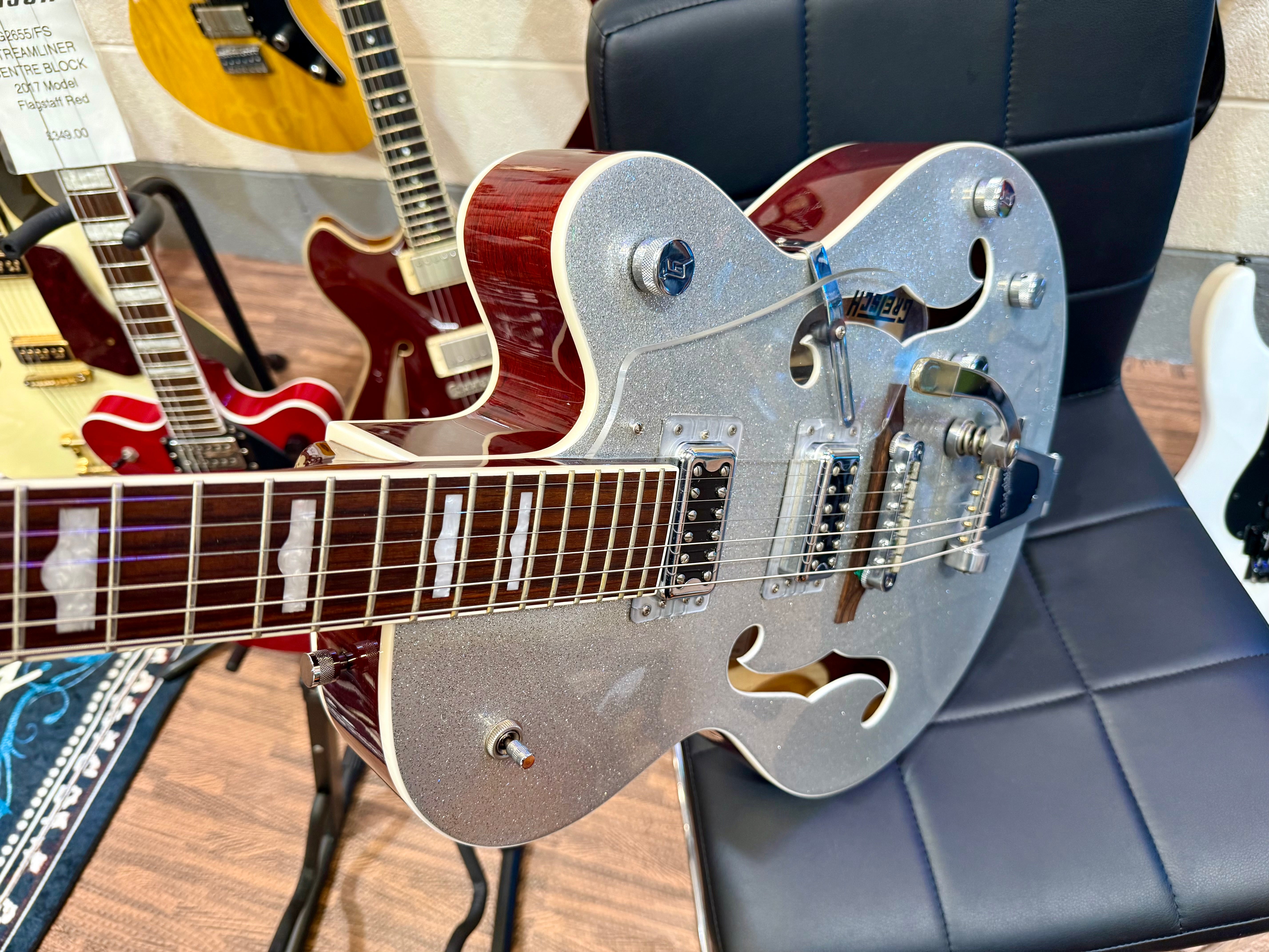 ✨2014✨ Gretsch Electromatic G5420T Silver Sparkle~ FSR Limited Edition~ Korea!