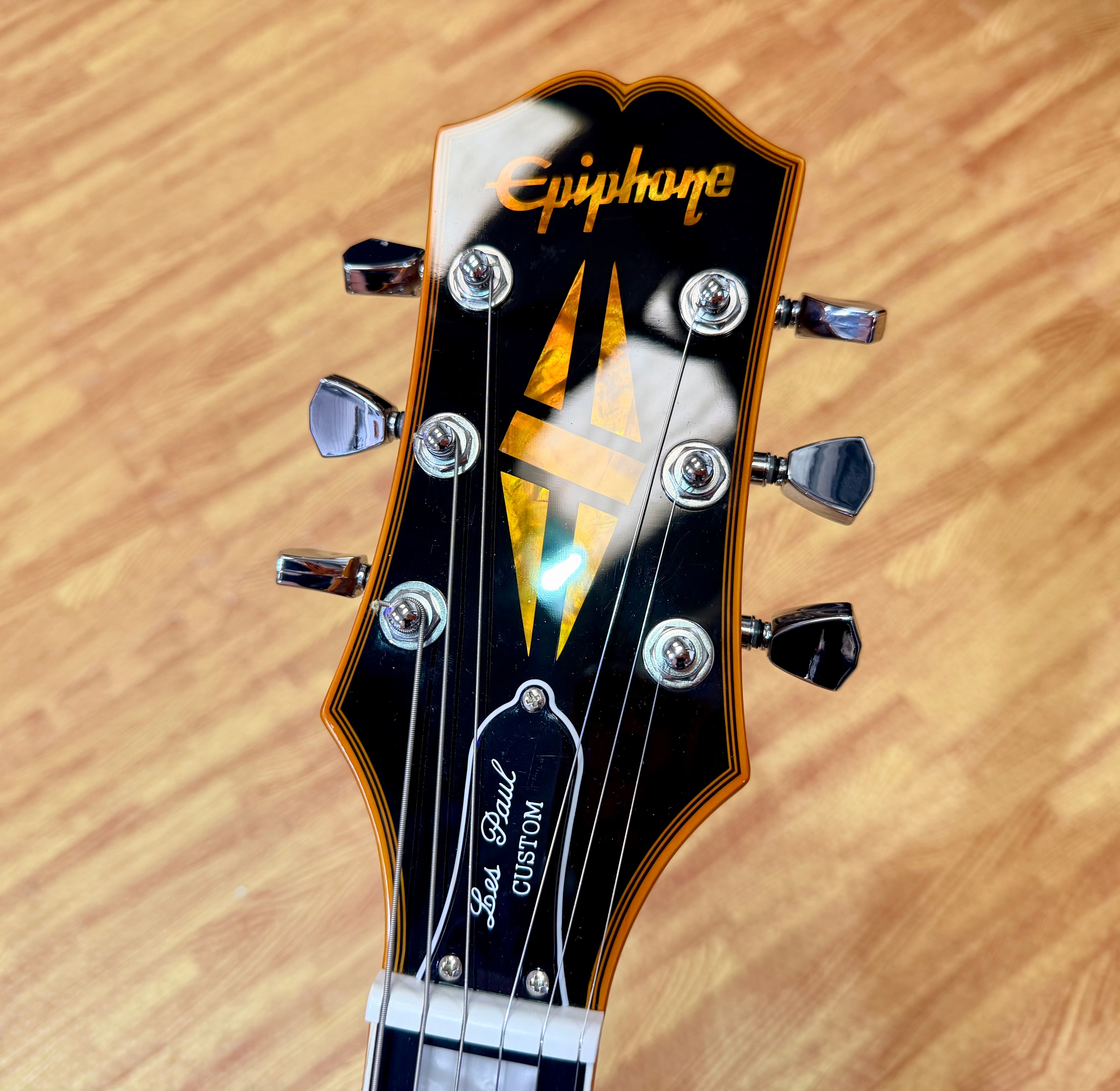 🔥2025🔥 Epiphone Les Paul Custom Widow Orange Burst~ Inspired by Gibson + Bag!