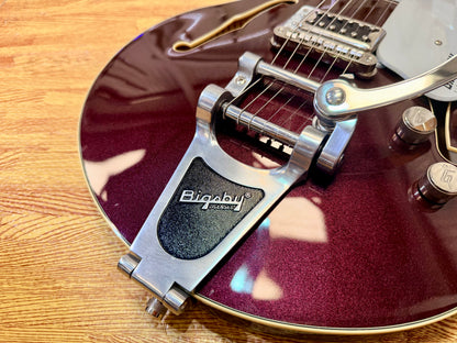 🍒2022🍒 Gretsch G5655T Electromatic Center Block Jr. Dark Cherry Metallic!