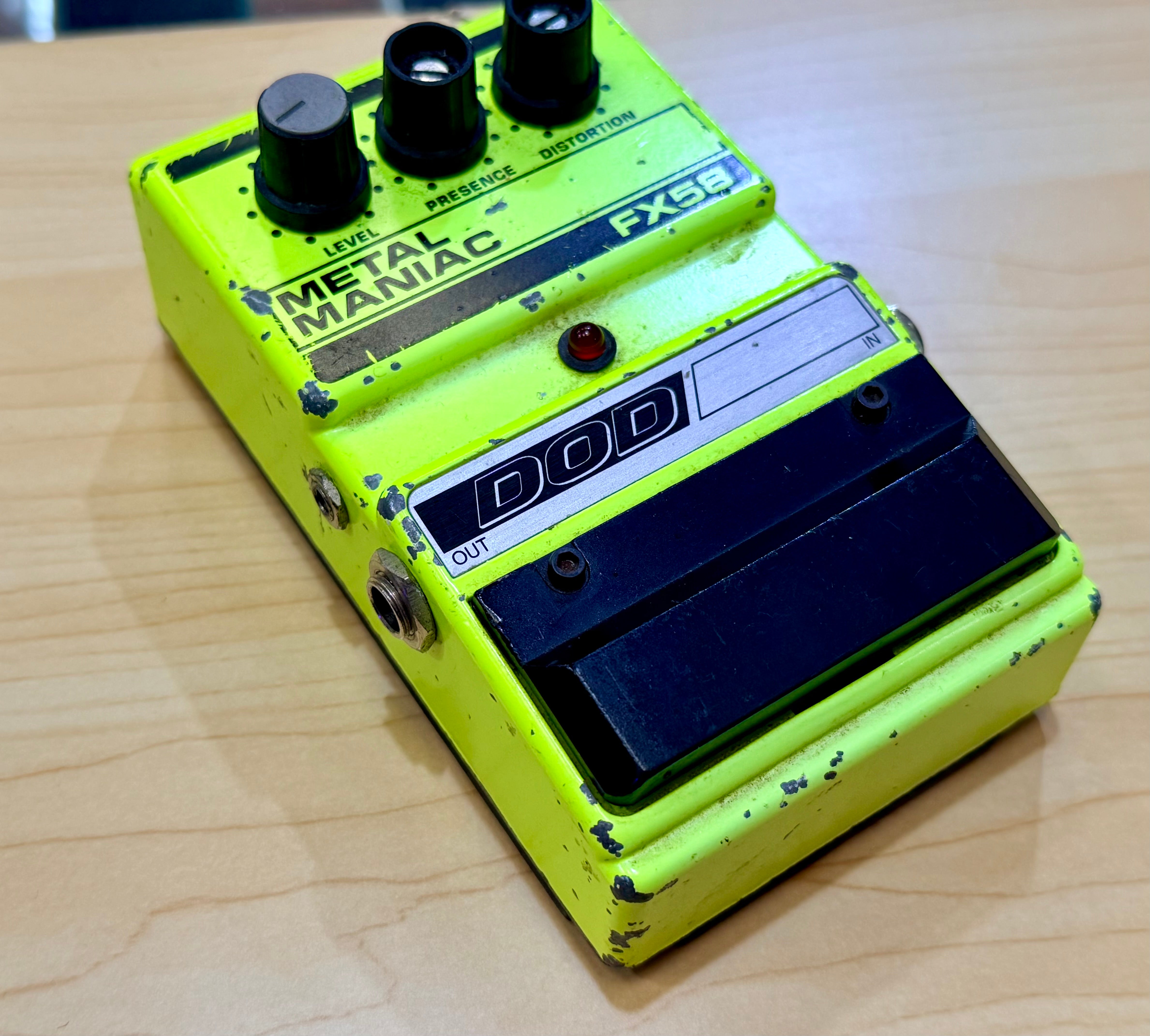🎸 Vintage USA DOD FX58 Metal Maniac Distortion Pedal c.1990 | Made In USA 🎸
