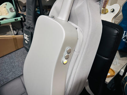 🌟NEW🌟 LAVA ME AIR CARBON FIBRE 36” Electro-Acousic Smart Guitar~ Silver + Bag!
